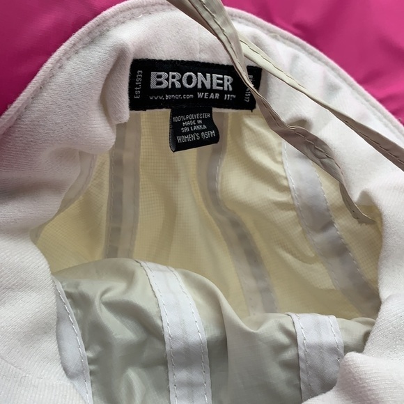 Broner Tan Pink Sun Hat - Adjustable. HT0064A - Picture 6 of 7